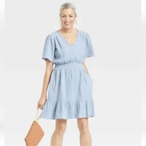 NWOT Blue Knox Rose Dress